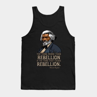 Frederick Douglass Quote Gift for Black History Month Tank Top